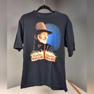 Teatro Willie Nelson VTG Allsport shirt sz Large RARE